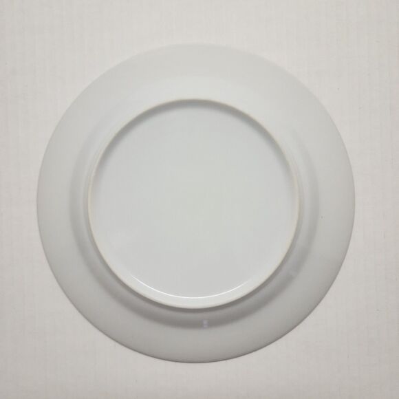 Givenchy Paris Salad Plate 8.25" Parfums Yellow White Calla Lilly Designer - Picture 2 of 2